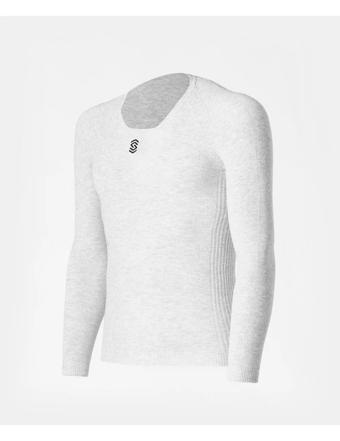 SILVERSKIN STAY WARM Maglia Termica Manica Lunga Collo Quadrato